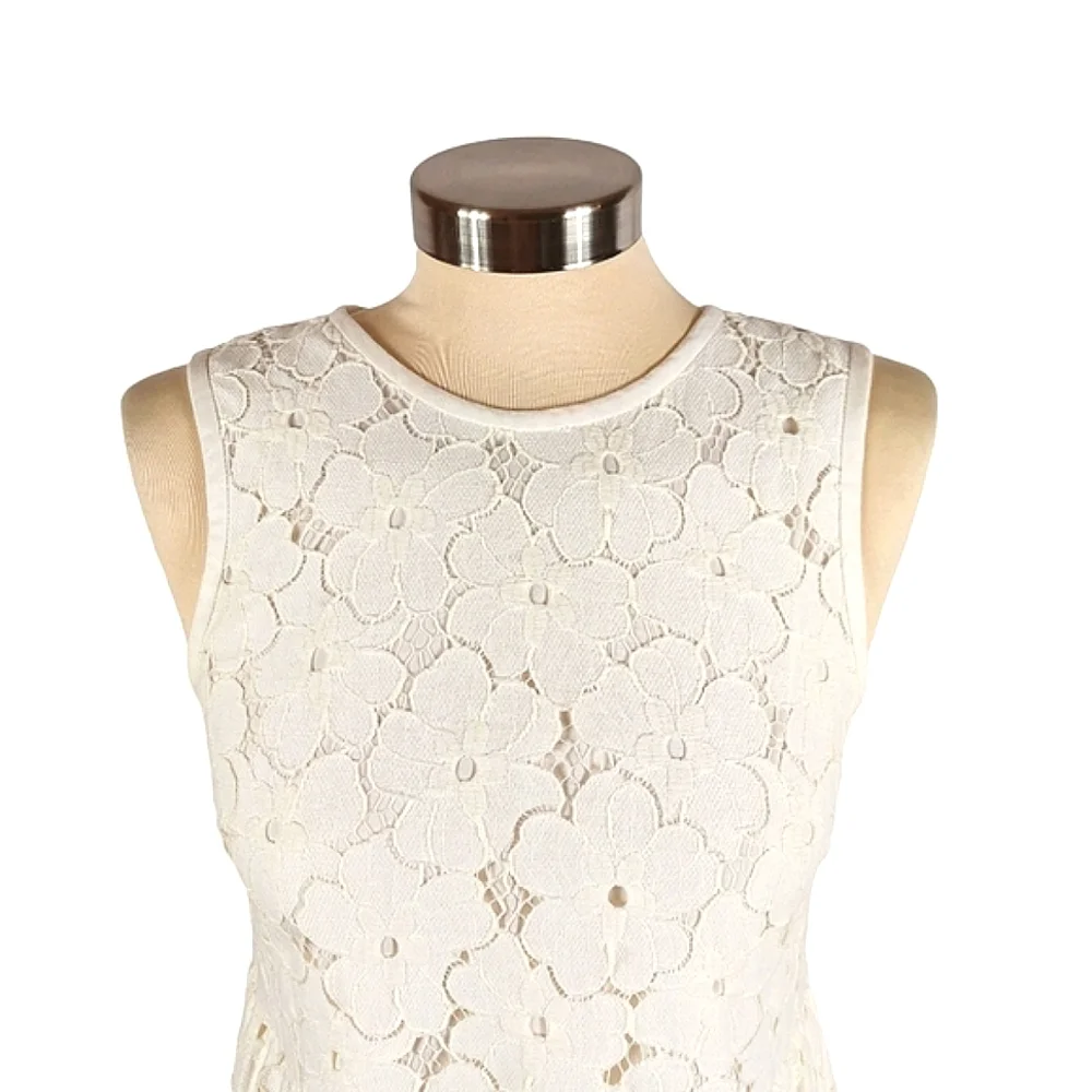 Dv Dolce Vita White Floral Off White Shift Dress - Picture 5 of 12